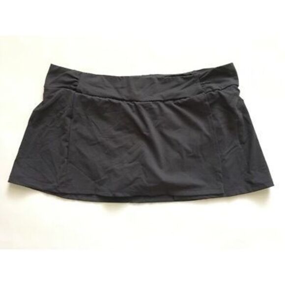 ATHLETA Women’s Dark Gray Swim Skirt Size Medium Style #739767 - Picture 1 of 7